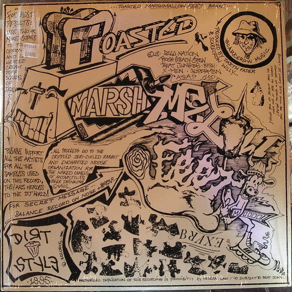 Release: Toasted Marshmallow Feet Braxe-Vinyl-US-1995-TMF 001-70641