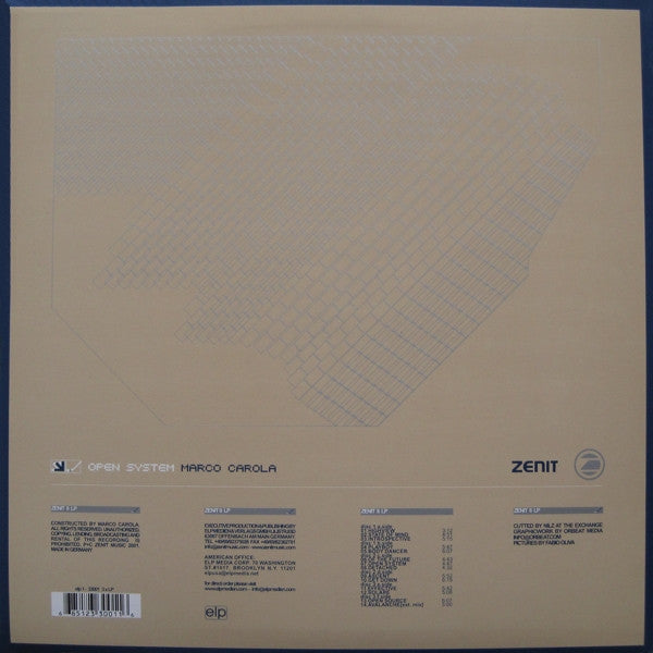 Release: Open System-Vinyl-Germany-2001-ZENIT 8 LP-17425