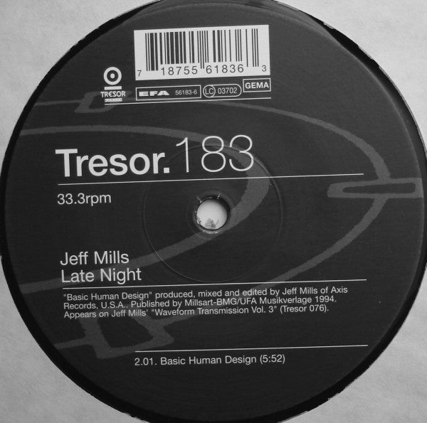 Master Release: Late Night (Archiv #04) by Jeff Mills