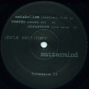 Release: Mattermind EP-Vinyl-US-1997-SW26-55050