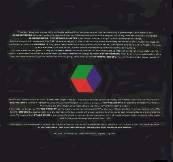 Master Release: XL-Recordings: The Second Chapter (Hardcore European Dance Music) by Various
