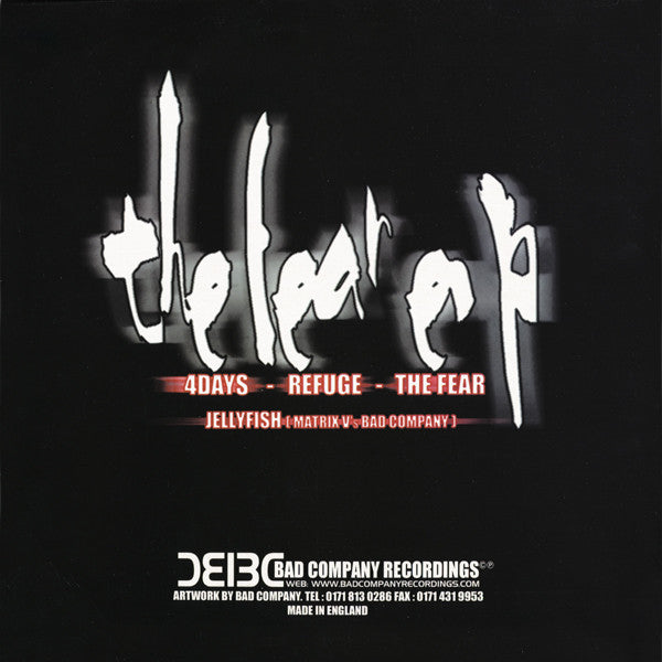 Release: The Fear EP-Vinyl-UK-1999-VDBCR002-1473