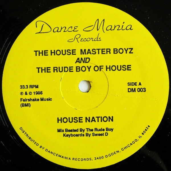Release: House Nation-Vinyl-US-1986-DM 003-7303