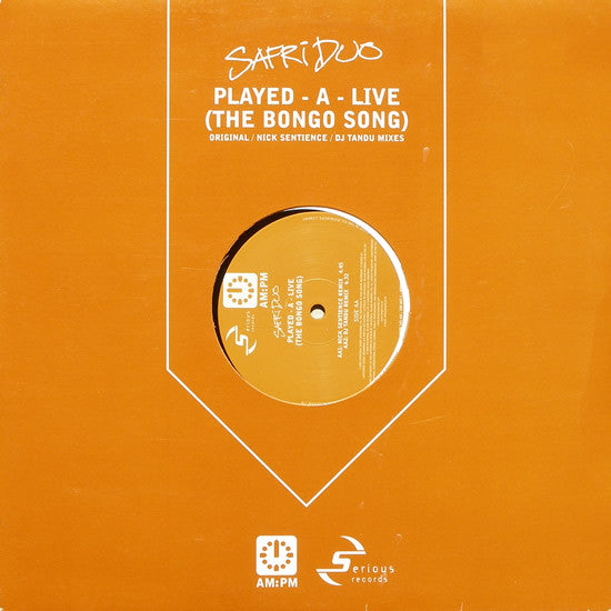 Master Release: Played-A-Live (The Bongo Song) by Safri Duo